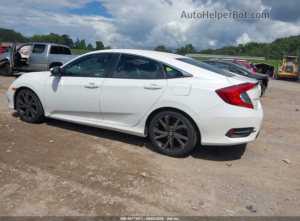 19XFC2F89ME000439 2021 HONDA CIVIC White Հետևի ձախ