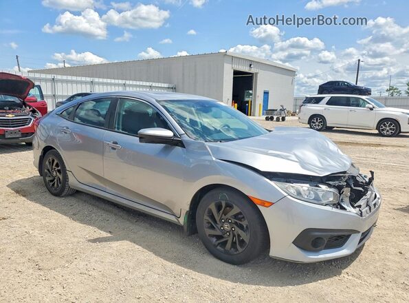 19XFC2F8XJE034806 2018 HONDA CIVIC Silver Передня права чверть