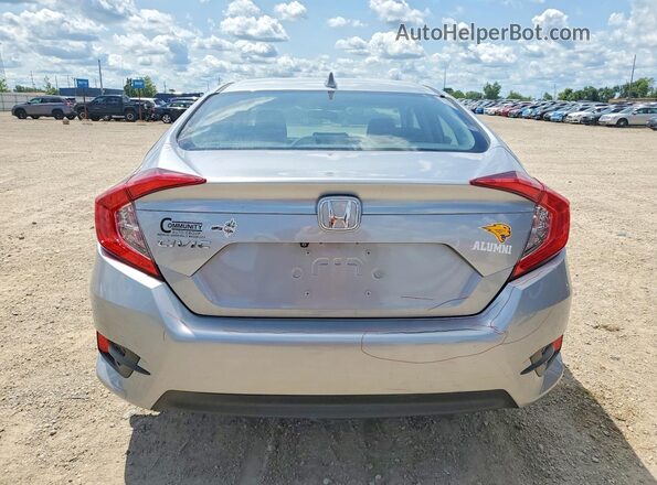 19XFC2F8XJE034806 2018 HONDA CIVIC Silver Вид ззаду