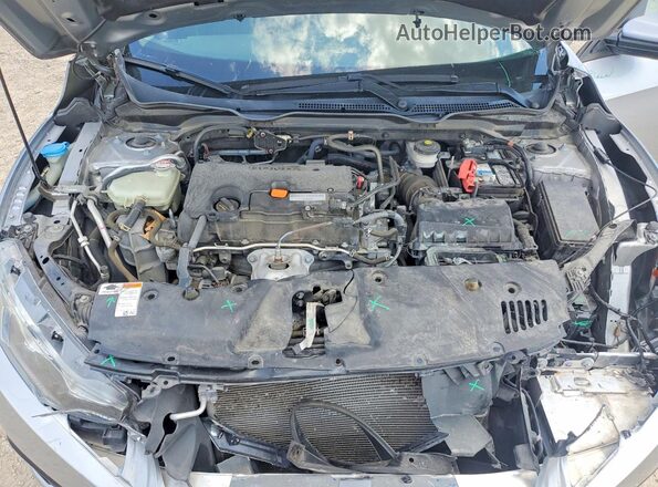 19XFC2F8XJE034806 2018 HONDA CIVIC Silver Вид задньої частини салону