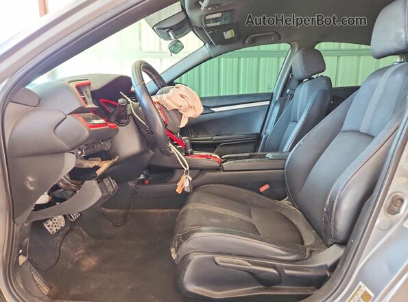 19XFC2F8XLE023873 2020 HONDA CIVIC Silver Widok wnętrza z przodu