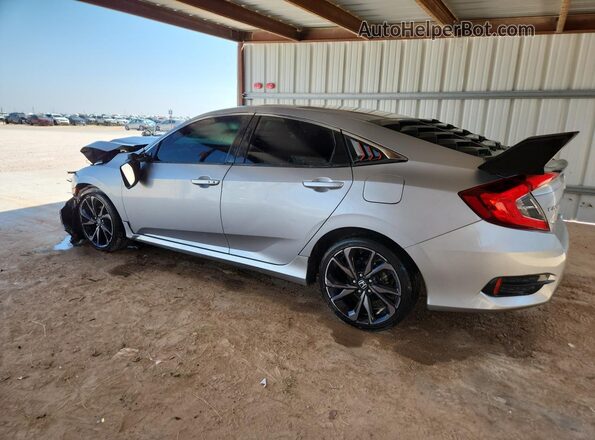 19XFC2F8XLE023873 2020 HONDA CIVIC Silver 