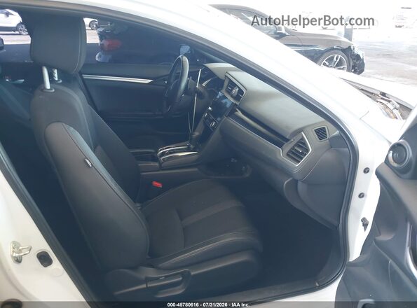 19XFC2F8XLE207520 2020 HONDA CIVIC White Widok wnętrza z przodu