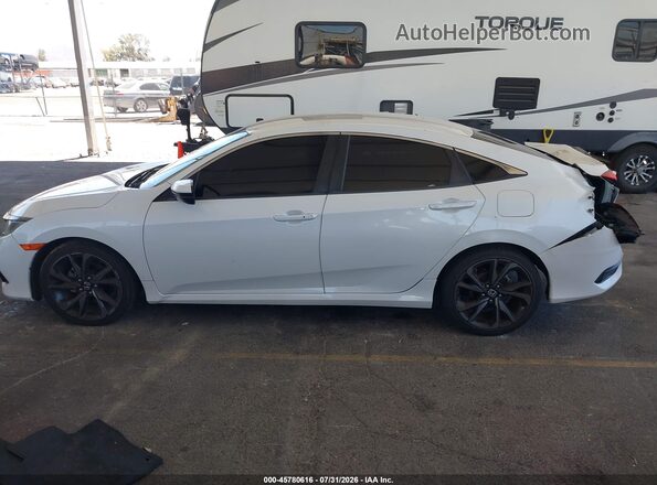 19XFC2F8XLE207520 2020 HONDA CIVIC White Widok wnętrza 360 stopni