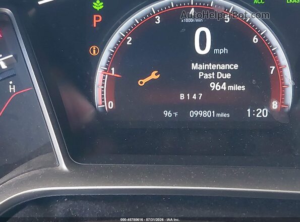19XFC2F8XLE207520 2020 HONDA CIVIC White 