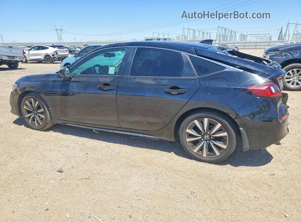 19XFL1H71PE007405 2023 HONDA CIVIC Black უკანა მარცხენა