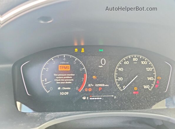 19XFL1H73RE005478 2024 HONDA CIVIC White Instrument cluster view