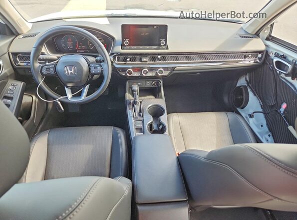 19XFL1H73RE005478 2024 HONDA CIVIC White Dashboard view
