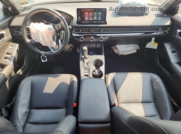 19XFL1H80PE007839 2023 HONDA CIVIC Gray Вид панелі приладів