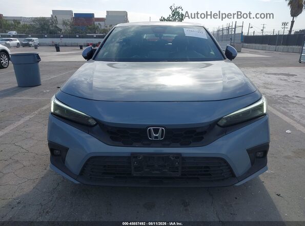 19XFL1H81NE011301 2022 HONDA CIVIC Light Blue Вид щитка приборов