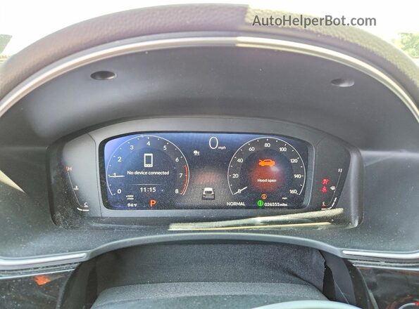 19XFL1H83RE013153 2024 HONDA CIVIC White ხელსაწყოთა პანელის ხედი
