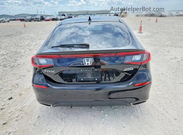 19XFL1H85PE001079 2023 HONDA CIVIC Black უკანა ხედი
