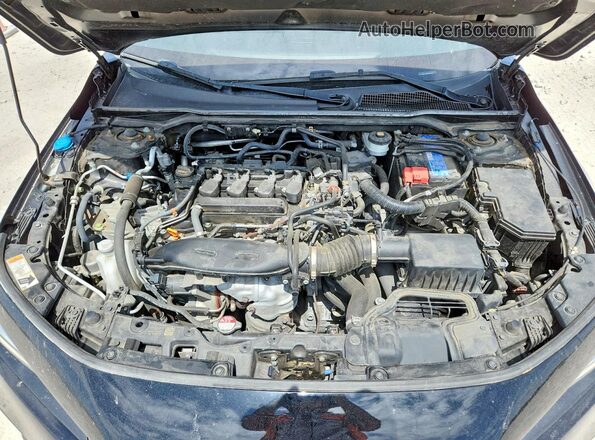 19XFL1H85PE001079 2023 HONDA CIVIC Black უკანა სალონის ხედი
