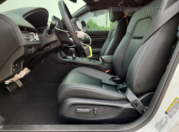 19XFL1H88NE022702 2022 HONDA CIVIC White Widok wnętrza z przodu