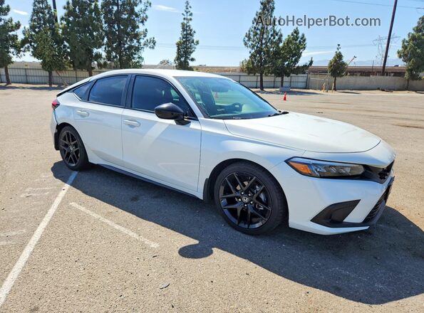 19XFL2G86PE016830 2023 HONDA CIVIC White Przód prawy