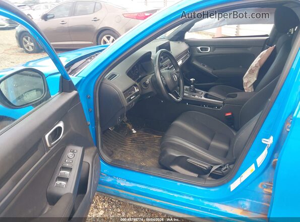 19XFL2G89RE014783 2024 HONDA CIVIC Blue Widok wnętrza z przodu