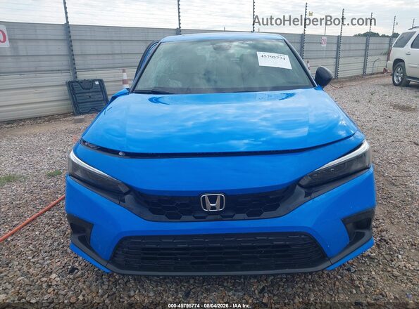 19XFL2G89RE014783 2024 HONDA CIVIC Blue Widok zestawu wskaźników