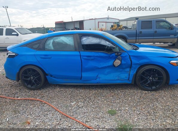 19XFL2G89RE014783 2024 HONDA CIVIC Blue Widok wnętrza z tyłu
