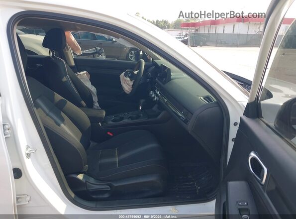 19XFL2H55PE020159 2023 HONDA CIVIC White Widok wnętrza z przodu
