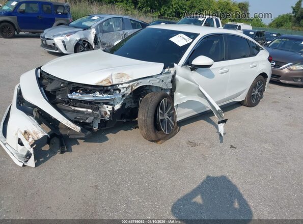 19XFL2H55PE020159 2023 HONDA CIVIC White Przód lewy