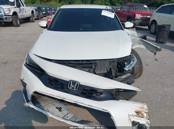 19XFL2H55PE020159 2023 HONDA CIVIC White Widok z przodu