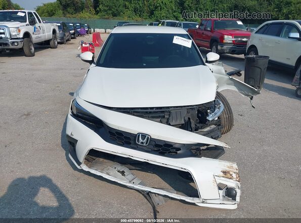 19XFL2H55PE020159 2023 HONDA CIVIC White Widok wnętrza z tyłu