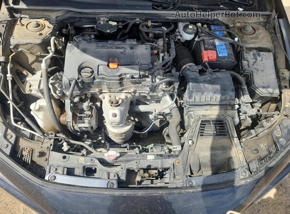 19XFL2H58PE400001 2023 HONDA CIVIC Charcoal Rear interior view