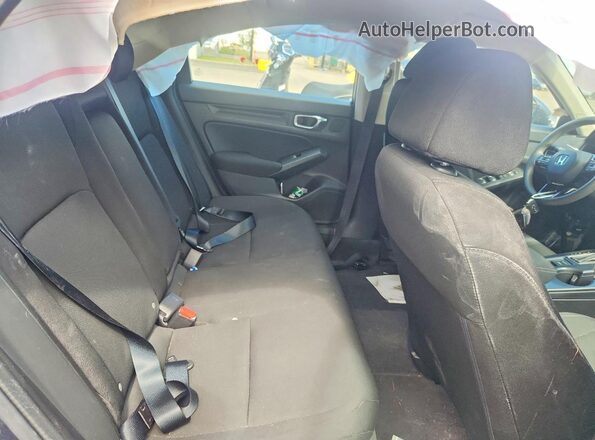 19XFL2H58PE400001 2023 HONDA CIVIC Charcoal Rear seats view