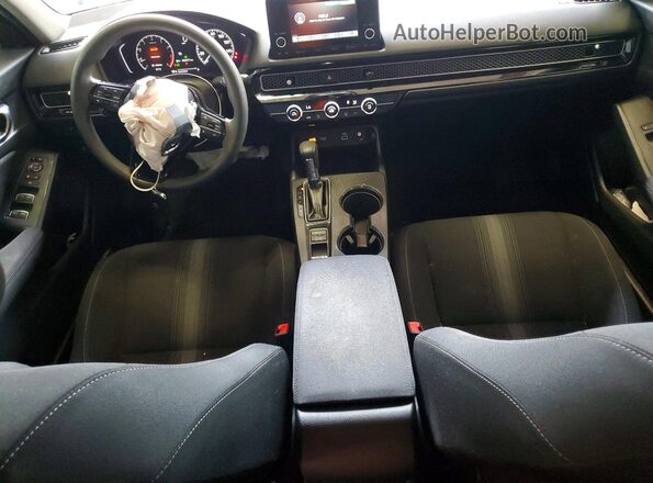 19XFL2H59PE024053 2023 HONDA CIVIC Gray Widok deski rozdzielczej
