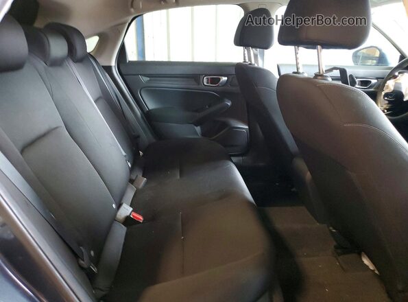 19XFL2H59PE024053 2023 HONDA CIVIC Gray Widok wnętrza z tyłu