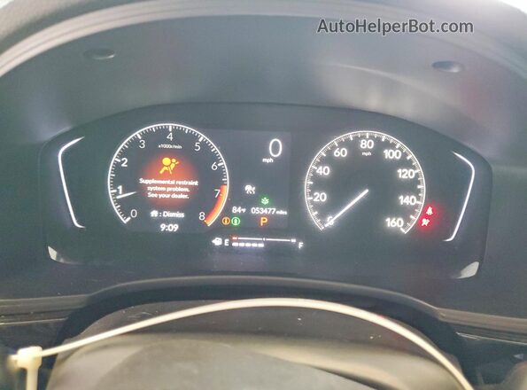 19XFL2H59PE024053 2023 HONDA CIVIC Gray Widok zestawu wskaźników