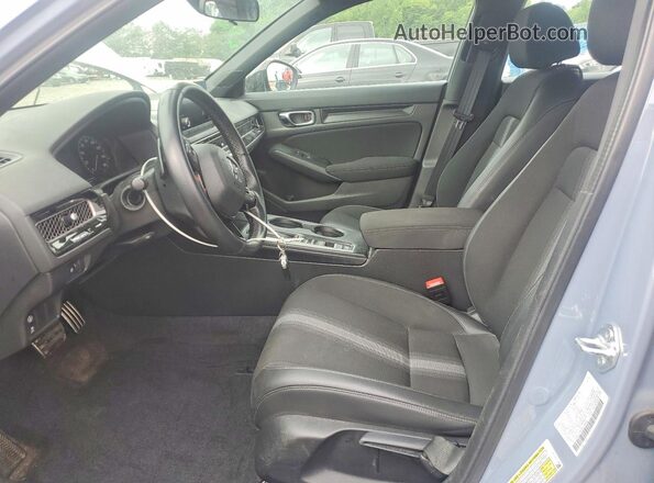 19XFL2H80NE024689 2022 HONDA CIVIC Blue Front interior view