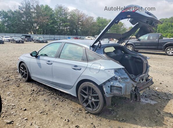 19XFL2H80NE024689 2022 HONDA CIVIC Blue Rear left