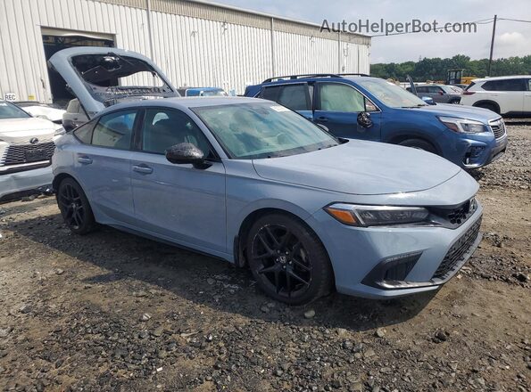 19XFL2H80NE024689 2022 HONDA CIVIC Blue Front right