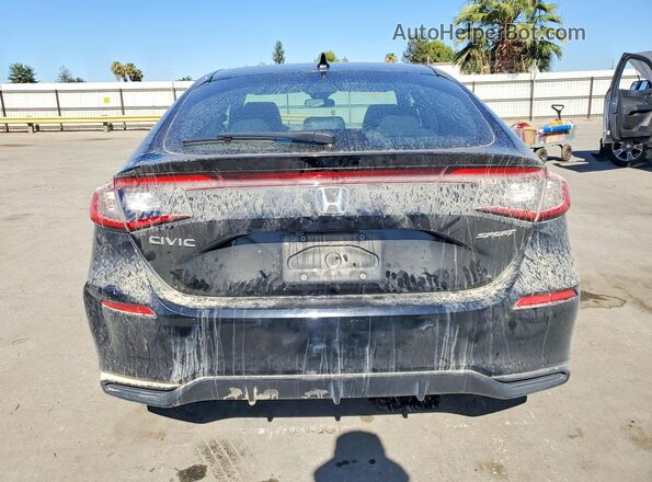19XFL2H80PE022895 2023 HONDA CIVIC Black Հետևի տեսք