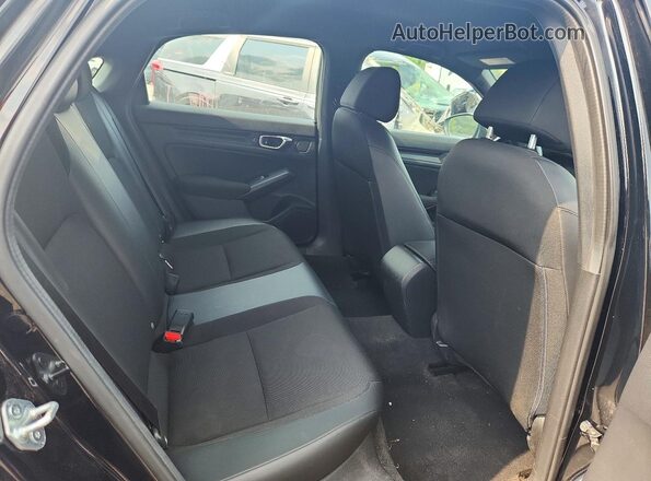 19XFL2H80RE034192 2024 HONDA CIVIC Black უკანა სავარძლების ხედი