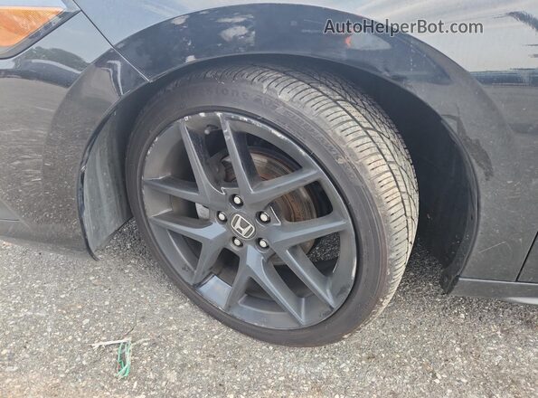 19XFL2H80RE034192 2024 HONDA CIVIC Black VIN კოდის სტიკერის ხედი