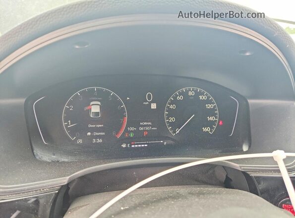 19XFL2H80RE034192 2024 HONDA CIVIC Black ხელსაწყოთა პანელის ხედი