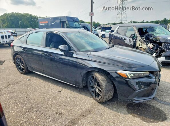 19XFL2H80RE034192 2024 HONDA CIVIC Black წინა მარჯვენა
