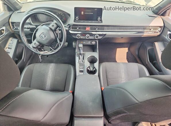 19XFL2H80RE034192 2024 HONDA CIVIC Black წინა პანელის ხედი