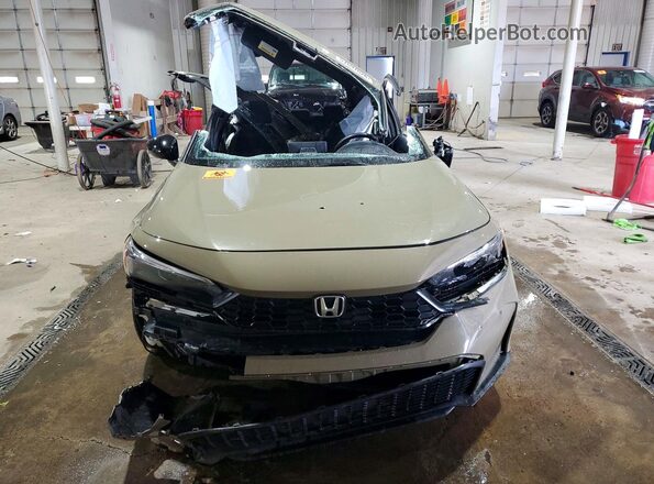 19XFL2H80SE028642 2025 HONDA CIVIC Tan Front view