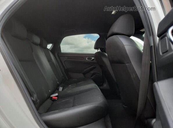 19XFL2H80SE033596 2025 HONDA CIVIC White Widok tylnych siedzeń