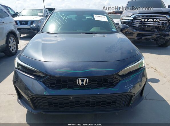 19XFL2H80TE012944 2026 HONDA CIVIC Gray Instrument cluster view