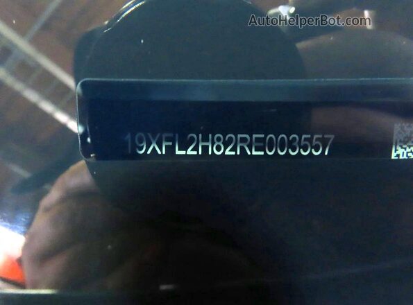 19XFL2H82RE003557 2024 HONDA CIVIC Gray Вид задніх сидінь