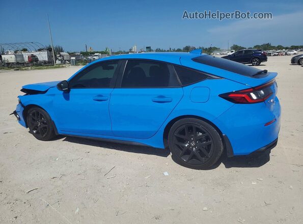 19XFL2H82RE022402 2024 HONDA CIVIC Blue Rear left
