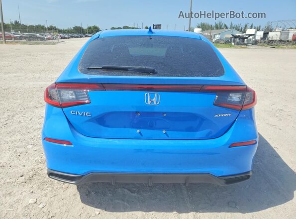 19XFL2H82RE022402 2024 HONDA CIVIC Blue Rear view