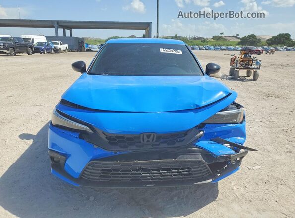 19XFL2H82RE022402 2024 HONDA CIVIC Blue Front view