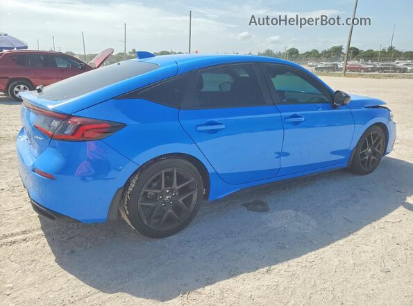 19XFL2H82RE022402 2024 HONDA CIVIC Blue Rear right