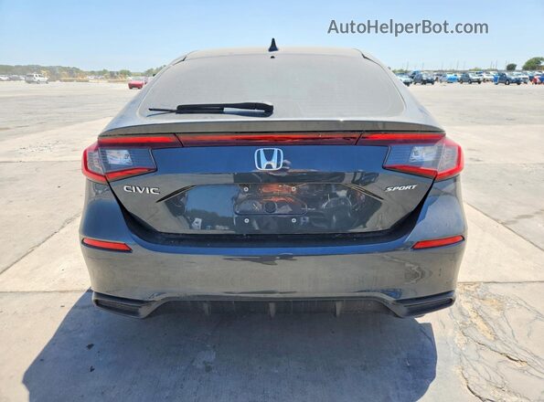 19XFL2H82SE010627 2025 HONDA CIVIC Black Widok z tyłu