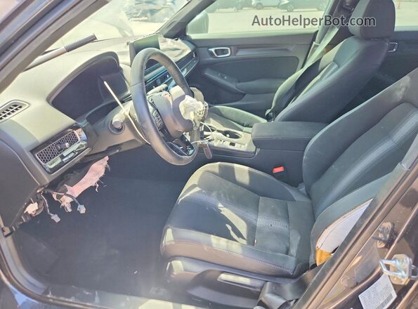 19XFL2H82SE010627 2025 HONDA CIVIC Black Widok wnętrza z przodu